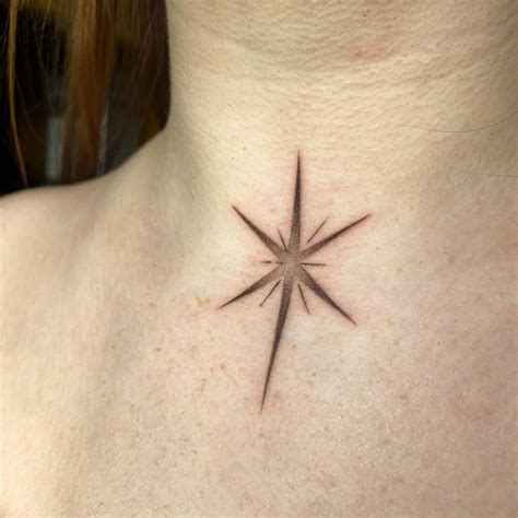 northern star tattoo meaning|Discover the Inspirational North Star Tattoo Meaning。